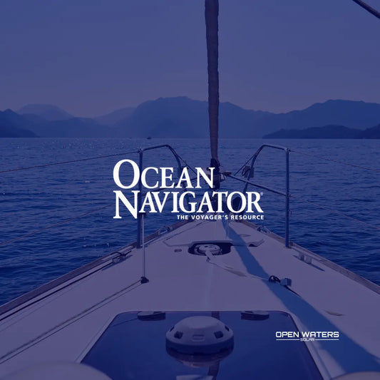 Ocean Navigator - Open Waters Solar Flexible Panels