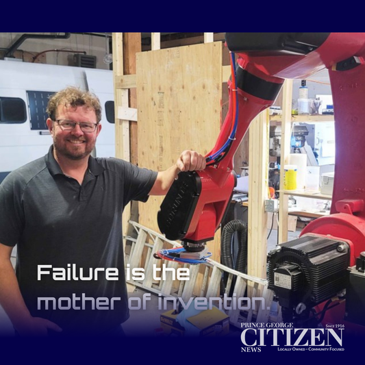 Prince George Citizen -  boat builder ventures into solar panel manufacturing