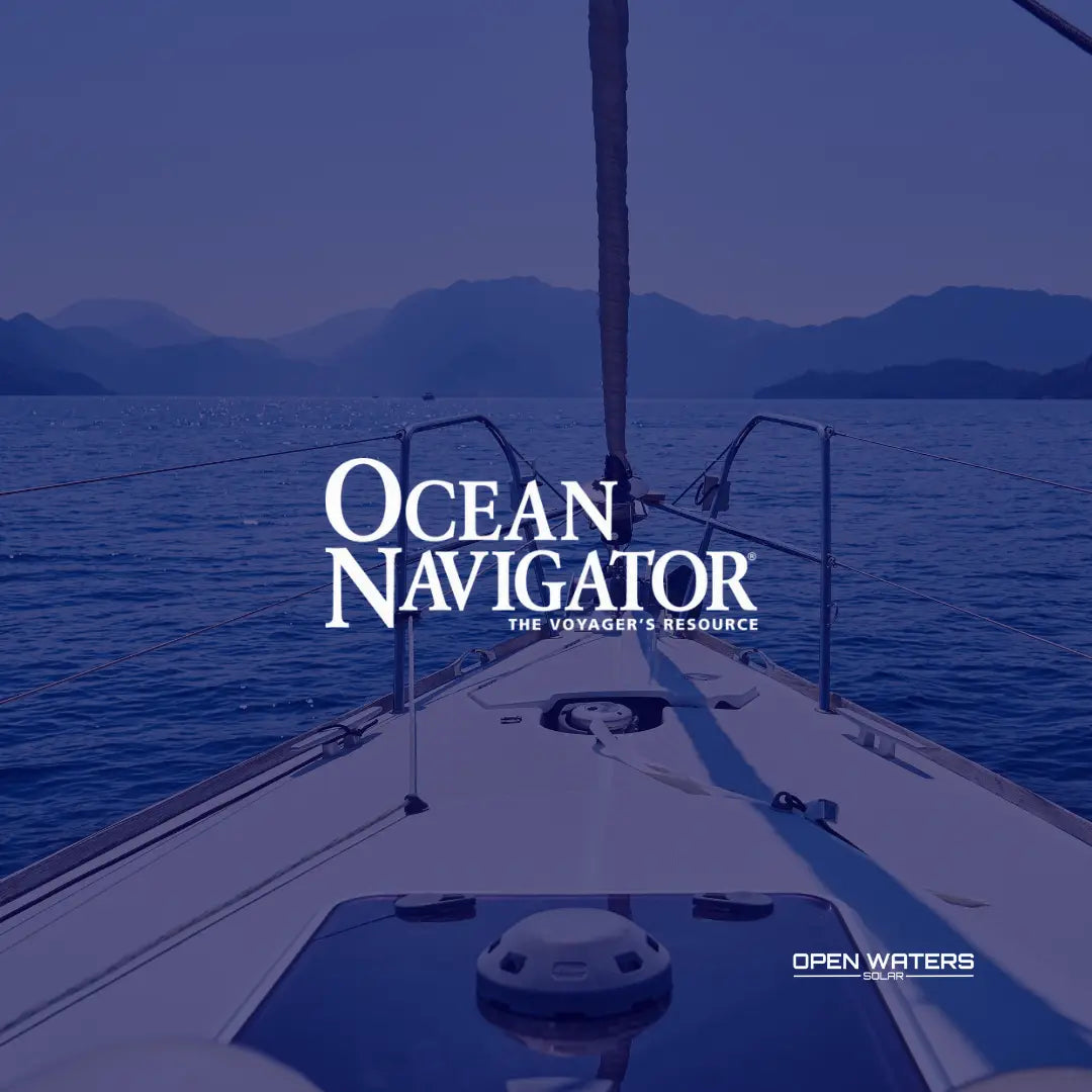 Ocean Navigator - Open Waters Solar Flexible Panels